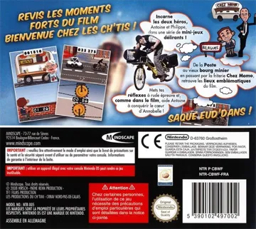 Bienvenue Chez les Ch'tis - Le Jeu (France) box cover back